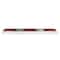 Truck-Lite 35 Series, Led, Identification Bar, Rectangular, Red, 3 Lights, 6in. Centers, Silver, 12V, Kit 35740R - alternate 2